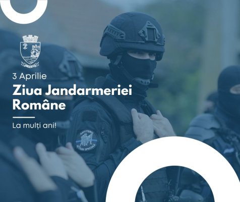 Primăria Hârșova, urări de ziua Jandarmeriei
