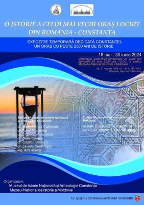 Expoziție temporară la Muzeul de Istorie: O istorie a celui mai vechi oraș locuit din România – Constanța