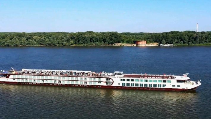 Prima navă de croazieră a ajuns în Portul Tulcea, după opt luni de pauză
