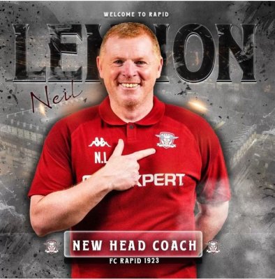 Neil Lennon e noul antrenor al Rapidului