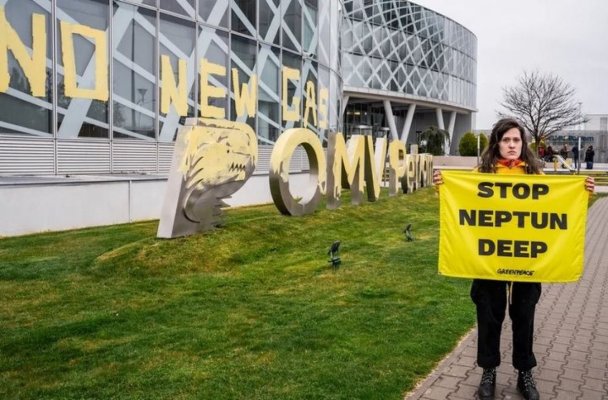 Greenpeace continuă războiul împotriva proiectului Neptun Deep