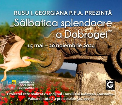 „Sălbatica splendoare a Dobrogei”, un documentar care prezentă frumusețea și atracțiile naturale ale ținutului dintre Dunăre și Marea Neagră