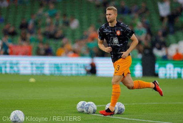 Fotbal: De Ligt s-a căsătorit în singura zi liberă acordată jucătorilor olandezi înainte de EURO 2024