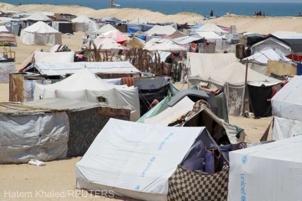 Israel-Hamas Condiţii ''îngrozitoare'' în Gaza la Al-Mawasi; o toaletă la 4.000 de persoane
