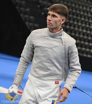 Scrimă: George Dragomir, clasat pe locul 7 la sabie, la Europenele de la Basel