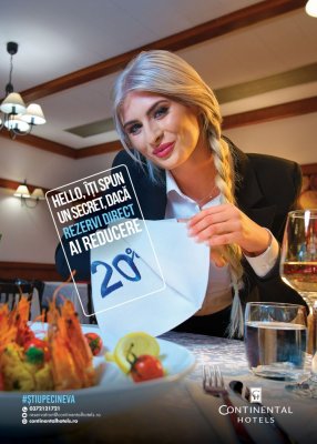 Veste bună pentru iubitorii Mării Negre! Continental Hotels oferă discount de 20% la rezervările directe prin campania #știupecineva