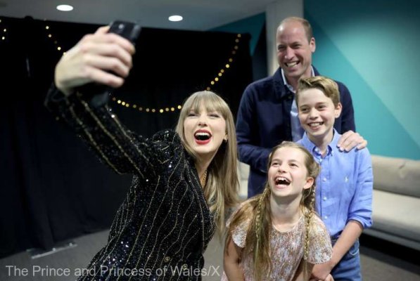 Întâlnire inedită între prințul William și Taylor Swift. Ce cadou i-a oferit artista