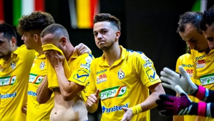 România a pierdut în fața Serbiei, la Campionatul European de Minifotbal,  după 22 de penalty-uri