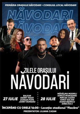 Primăria Năvodari organizează Zilele Orașului. Vezi programul evenimentului