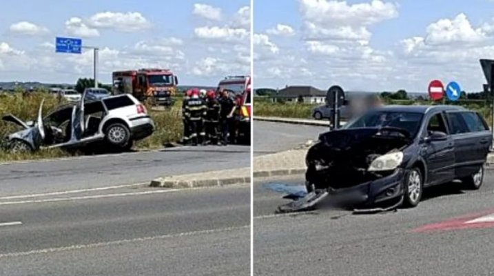 Accident grav în Suceava. Cinci persoane, printre care trei copii, au ajuns la spital