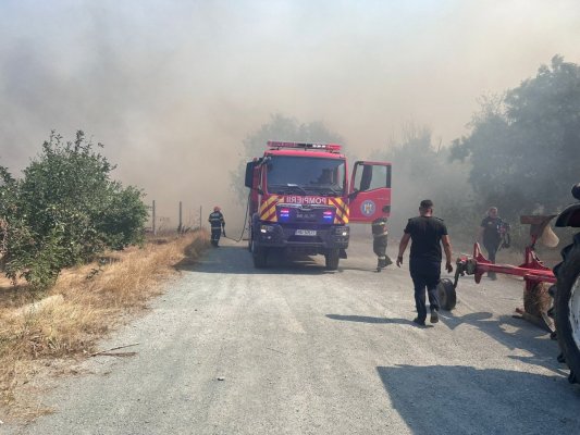 Ce spun reprezentanții ISU despre incendiul din Poarta Albă
