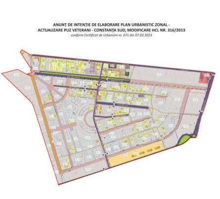 Primăria Constanța pune în consultare publică PUZ-ul pentru cartierul Veterani