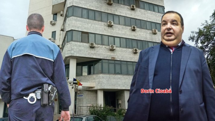 Dorin Cioabă, scandal la sediul ANAF din Constanța