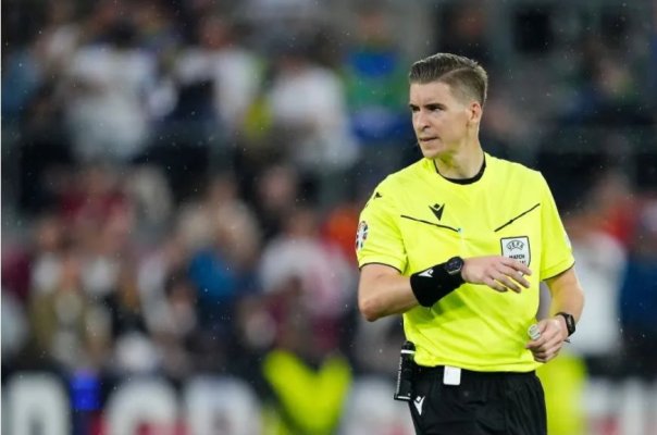 UEFA a anunțat numele arbitrului care va conduce finala EURO 2024