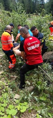 Accident cu ATV-ul în zona Lepșa, într-o zonă abruptă