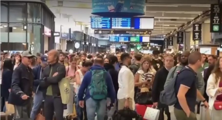 Atac masiv asupra rețelei de cale ferată în Franța înaintea începerii Jocurilor Olimpice