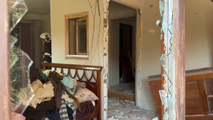 Explozie puternică la o casă din Mureș