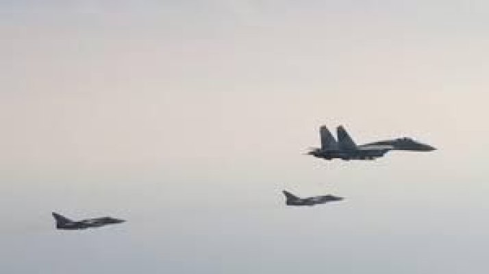 Incident aviatic la granița Rusiei cu NATO. Avioane de vânătoare ruse au interceptat două bombardiere americane