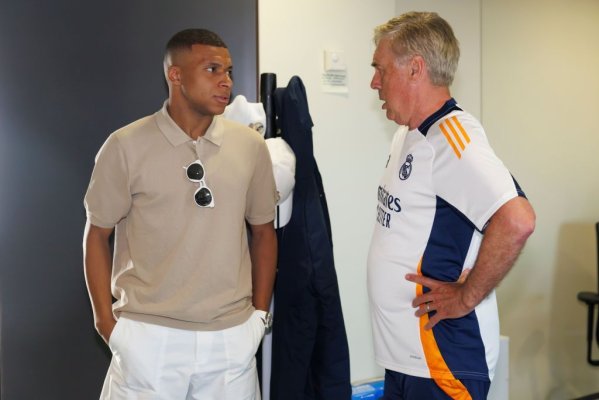 Întrebat despre postul pe care va evolua Kylian Mbappe, Carlo Ancelotti a oferit un răspuns neașteptat 