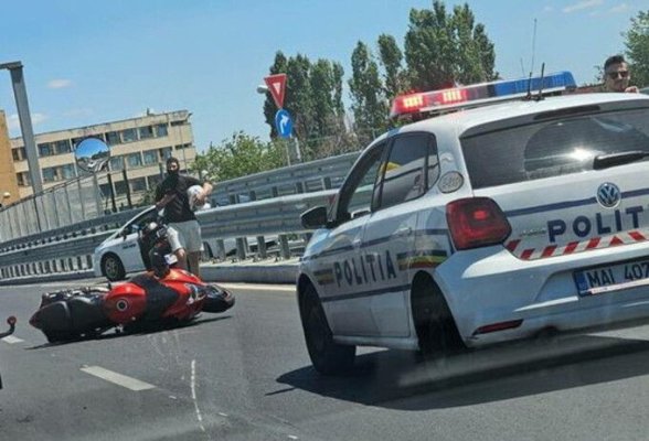 Un tânăr a murit pe loc pe podul Grant după ce a pierdut controlul motocicletei