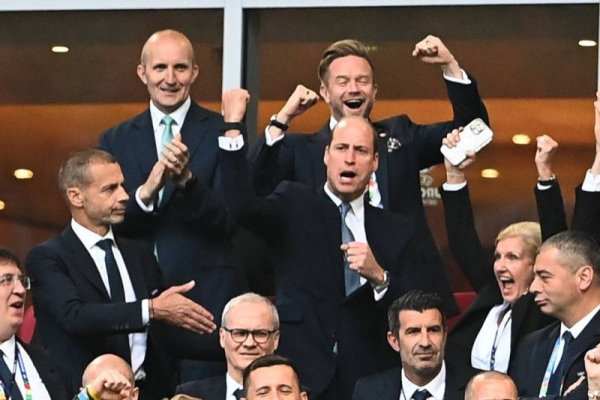 Prințul William a trecut prin toate stările în timpul meciului Angliei la EURO 2024