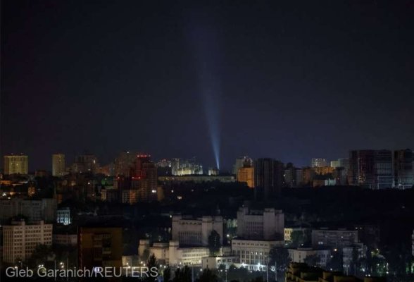 Ucraina a rezistat celui mai mare atac cu drone ruseşti de până acum asupra Kievului