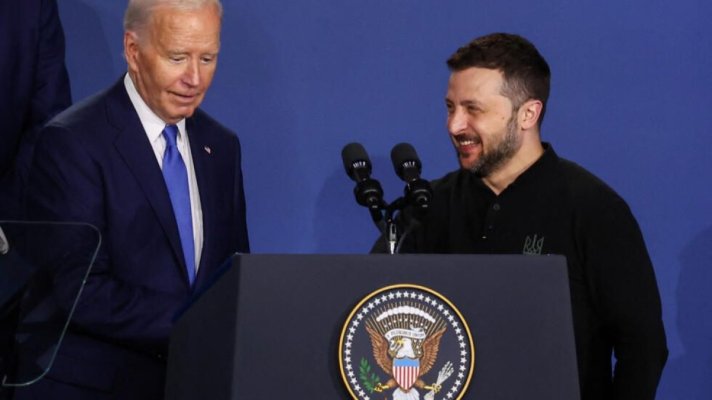 Joe Biden l-a numit din greșeală pe Zelenski „Președintele Putin”