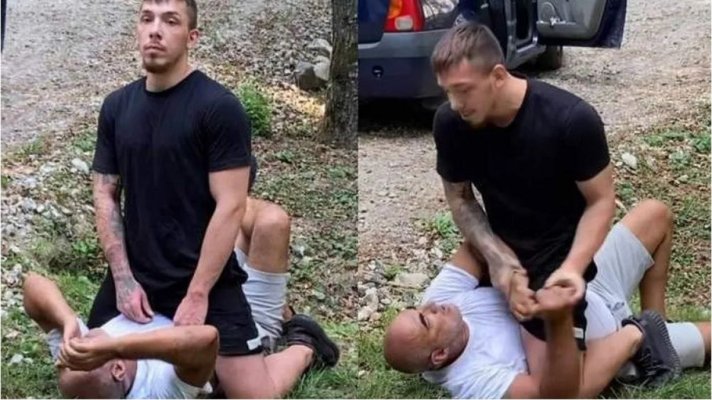 Familia lui Mihai Zmărăndescu, ameninţată de un bărbat cu o macetă