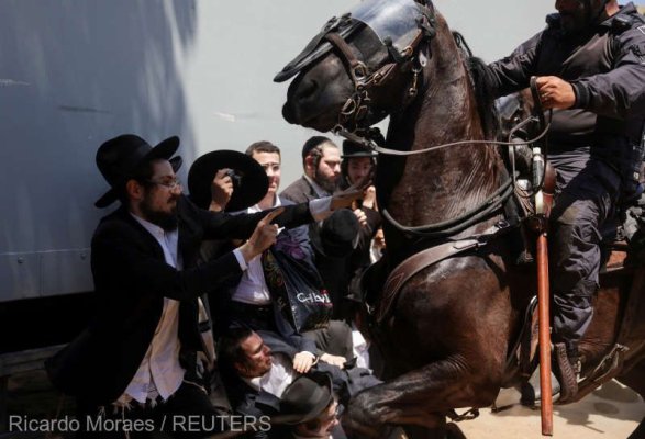 Israel: Evrei ultraortodocşi ostili serviciului militar au pătruns cu forţa într-o bază a armatei