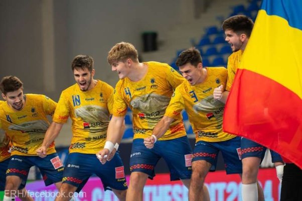 Handbal masculin: România a remizat cu Muntenegru la Campionatul European Under-18