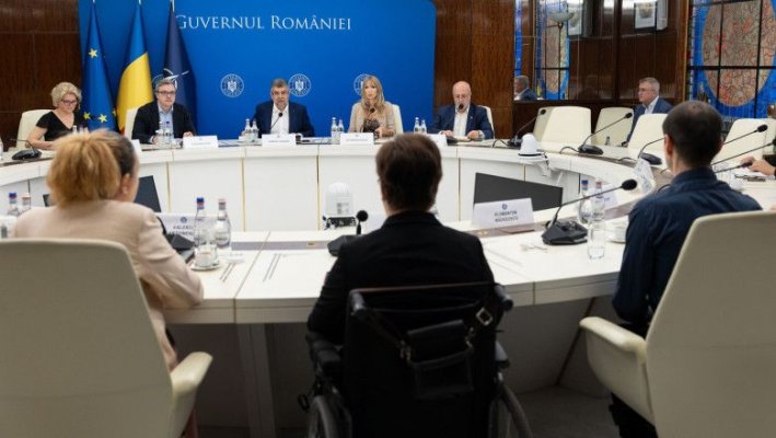 Ciolacu, după întâlnirea cu reprezentanții Asociaţiei Nevăzătorilor: O lege distinctă le va asigura dreptul la o pensie decentă