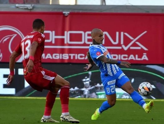 Universitatea Craiova e noul lider al Superligii, după 2-1 cu Sepsi OSK