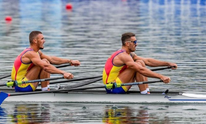 Andrei Cornea şi Marian Enache au cucerit aurul la dublu vâsle masculin 