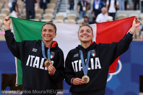 Tenis: Italiencele Errani şi Paolini, campioane olimpice la dublu