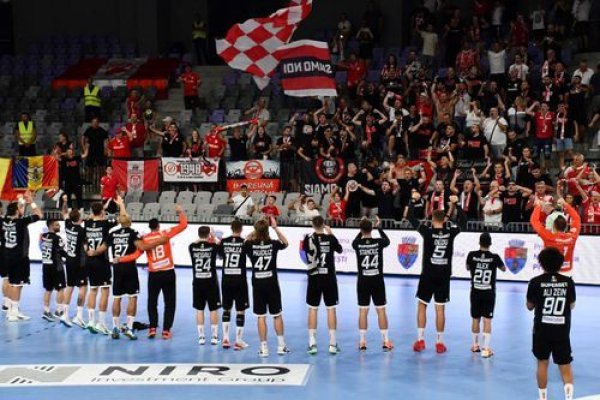 Handbal masculin: CS Dinamo a cucerit Supercupa României pentru a şaptea oară