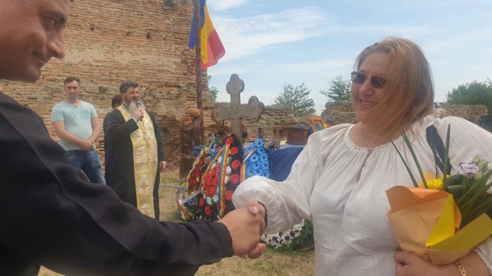 George Simion și Diana Șoșoacă, împreună la Câmpia Turzii, acasă la Cozmin Gușă
