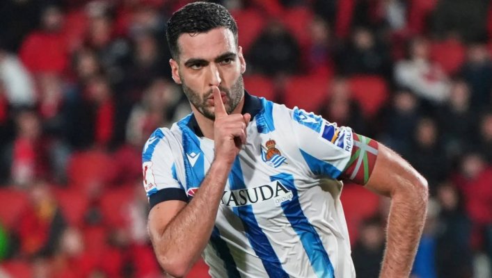 Fotbal: Mijlocaşul Mikel Merino, de la Real Sociedad la Arsenal Londra