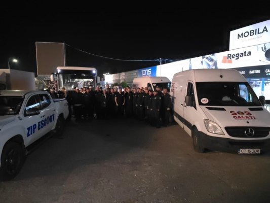Zip Escort a sărit în ajutorul sinistraților din Galați