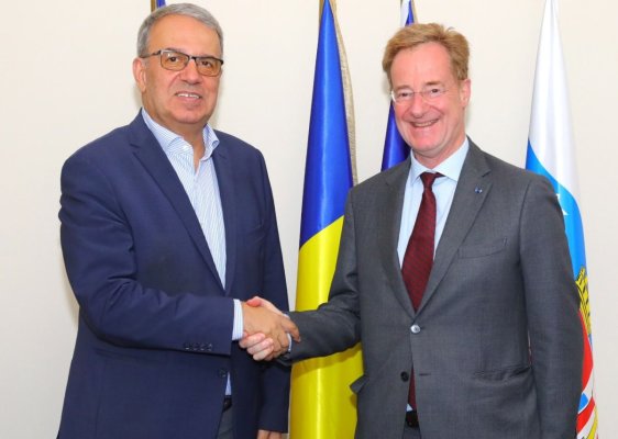 Ambasadorul Belgiei, vizită diplomatică la Primăria Constanța