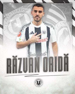 Răzvan Oaidă a semnat pentru Universitatea Cluj