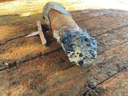 Alertă! Proiectil de artilerie istoric, descoperit în zona Mangalia