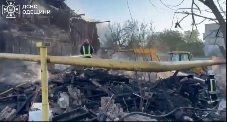 Trei morți la Izmail, după atacul cu drone rusești din sudul Ucrainei 