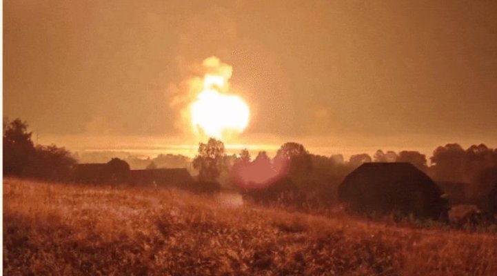 Explozia de la depozitul de rachete din Rusia a fost atât de puternică, încât seismografele au înregistrat un cutremur