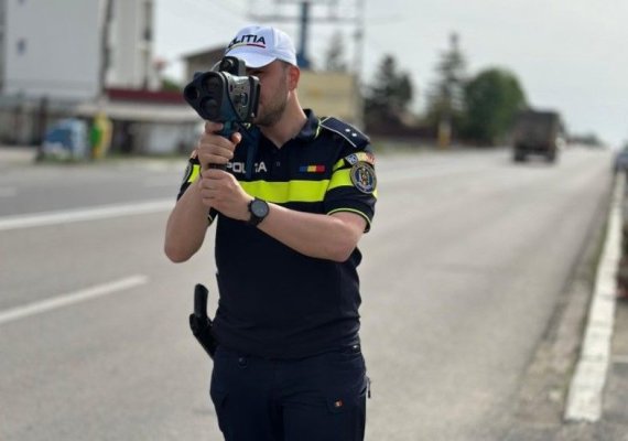 Radare în cascadă, pe drumurile din Constanța și Tulcea. A plouat cu amenzi