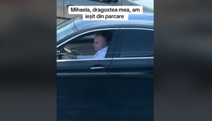 Video viral: Mircea Geoană s-a chinuit minute bune să scoată mașina din parcare
