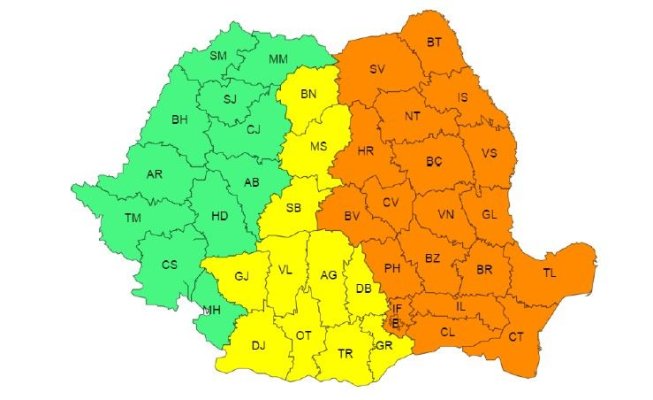 Pregătiri pentru Codul Portocaliu de ploi și vânt, la Constanța