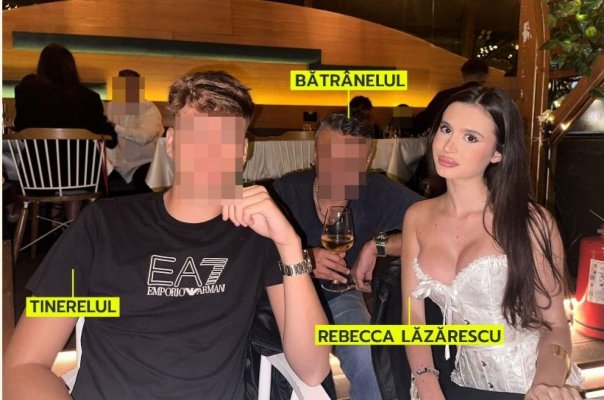 Triunghi amoros. Tatăl şi fiul au „împărţit-o” pe Rebecca, fosta lui Pascu 