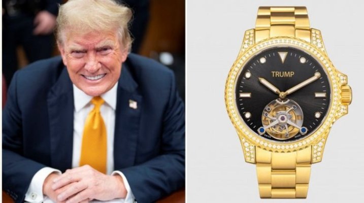 După adidași, biblii și monede, Donald Trump lansează și o colecție de ceasuri în campania electorală