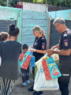 Pompierii ISU Dobrogea, salvatori și sprijin pentru Amzacea