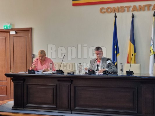 O nouă ședință de Consiliu Județean Constanța. Mihai Lupu, absent. Video